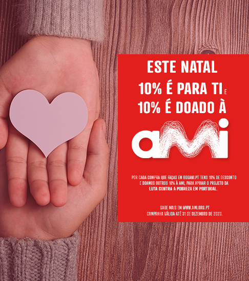 10% PARA TI E 10% DOADO À AMI EM COMPRAS EM BOGANI.PT