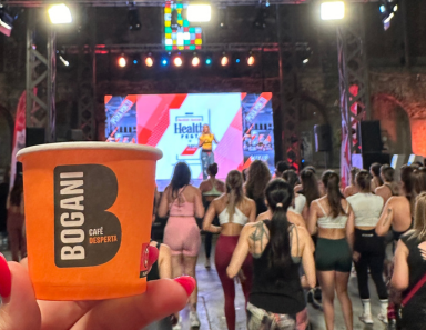 BOGANI É O CAFÉ OFICIAL DO HEALTH FEST