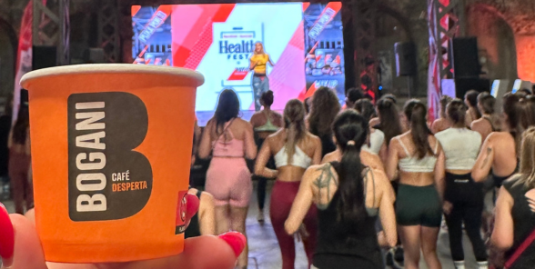 BOGANI É O CAFÉ OFICIAL DO HEALTH FEST